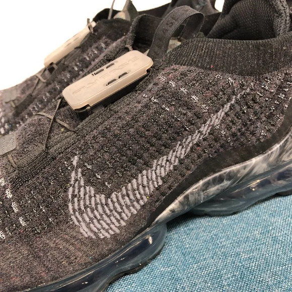 Nike women's air vapormax 2020 flyknit black/dark grey shoes size 10 - Picture 12 of 16